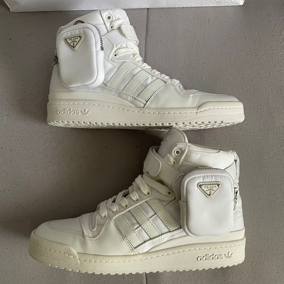 Prada x Forum High “White” M 9 1/2 - Picture 1 of 14